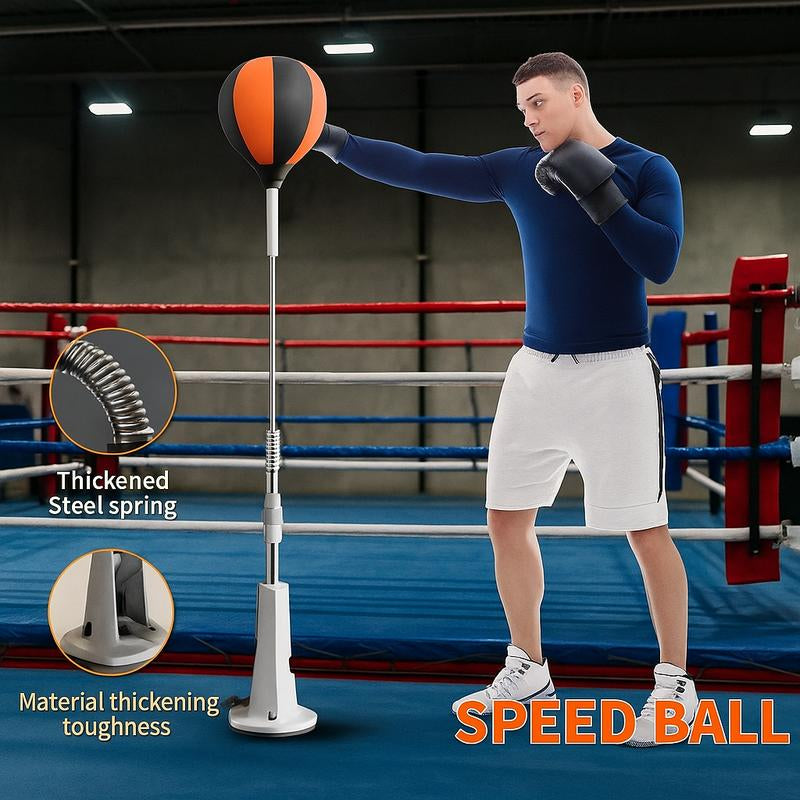 “ActiveStrike Reflex Ball – Adjustable Stand for Teens & Adults | Perfect for Home Fitness”